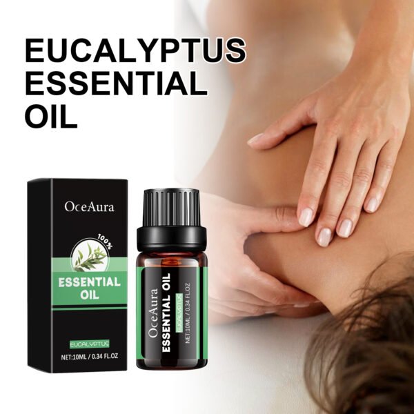 Eucalyptus Essential Oil, Body Care Massage Push Back Spa Essential Oils Moisturize And Firm Skin - Image 3