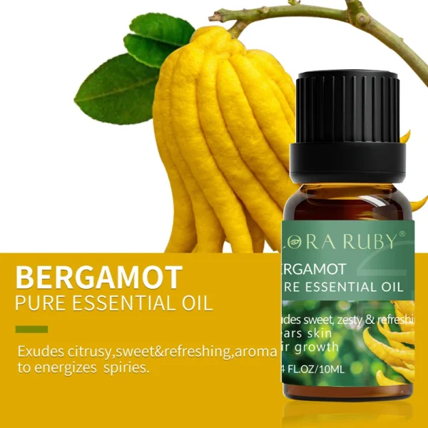 Essential Oils for Diffusers Lavender Eucalyptus Tea Tree Peppermint Rosemary Mint Bergamot Lemon Rose Pure Essential Oil 10ml - Image 8
