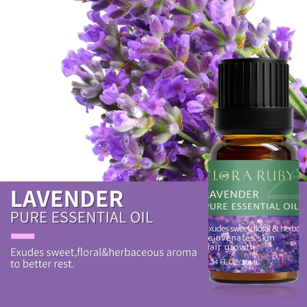 Essential Oils for Diffusers Lavender Eucalyptus Tea Tree Peppermint Rosemary Mint Bergamot Lemon Rose Pure Essential Oil 10ml - Image 11
