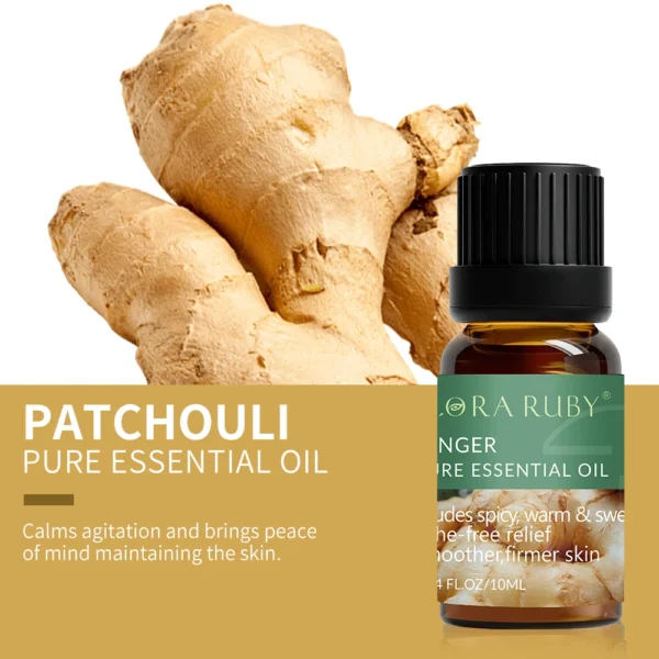 Essential Oils for Diffusers Lavender Eucalyptus Tea Tree Peppermint Rosemary Mint Bergamot Lemon Rose Pure Essential Oil 10ml - Image 24