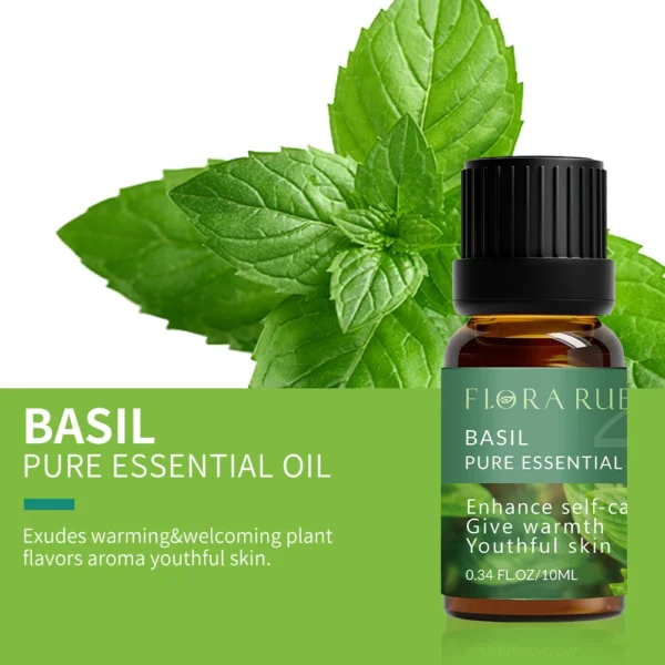 Essential Oils for Diffusers Lavender Eucalyptus Tea Tree Peppermint Rosemary Mint Bergamot Lemon Rose Pure Essential Oil 10ml - Image 27