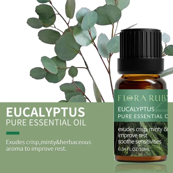 Essential Oils for Diffusers Lavender Eucalyptus Tea Tree Peppermint Rosemary Mint Bergamot Lemon Rose Pure Essential Oil 10ml - Image 18